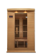 Dynamic Infrared Toulouse 2 Person Bluetooth Compatible FAR Infrared Hemlock Sauna