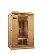 Dynamic Infrared Toulouse 2 Person Bluetooth Compatible FAR Infrared Hemlock Sauna